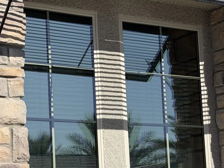 After window cleaning — crystal clear windows Las Vegas