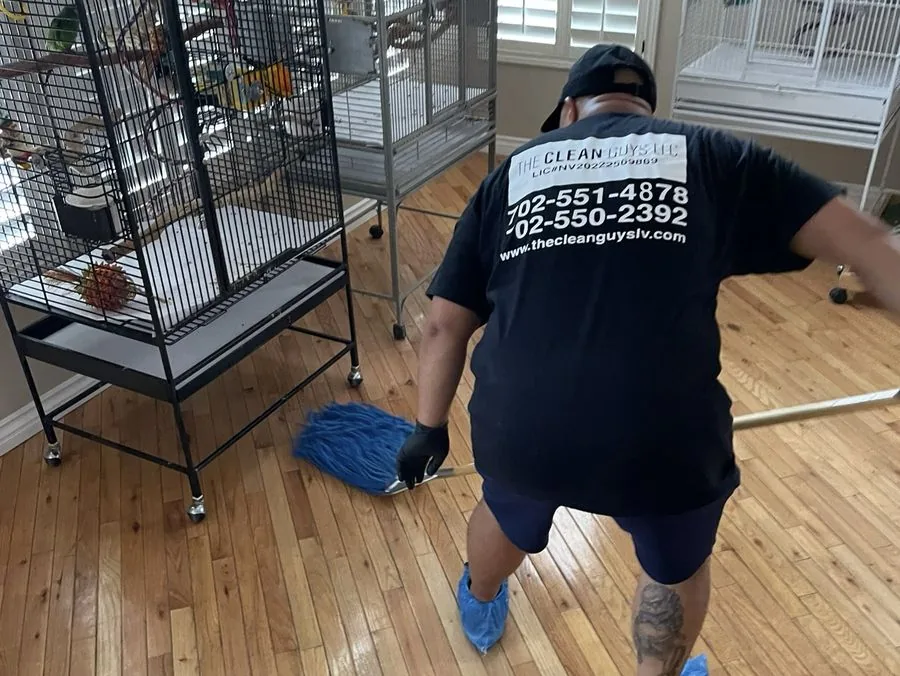 The Clean Guys residential floor cleaning Las Vegas home